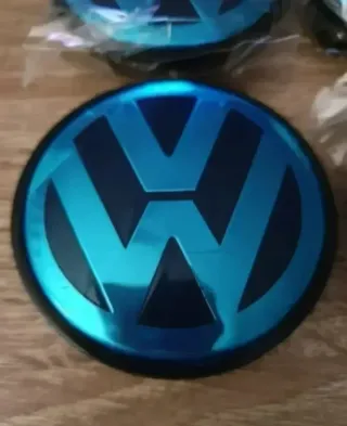 4 TAPACUBOS BUJE CENTROS RUEDA LLANTA VOLKSWAGEN