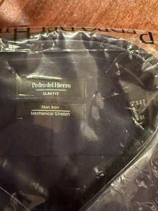 Camisa Pedro del Hierro Azul Talla L