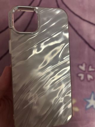 Funda para móvil con diseño marmoleado