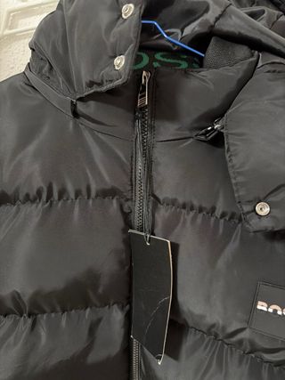 Chaqueta Boss Negra Hombre