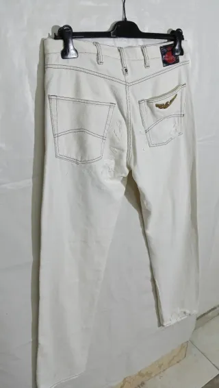 Jeans Armani Bianchi Strappati