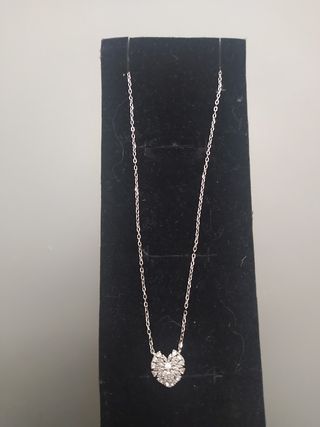 Collana Nomination cuore argento e zirconi