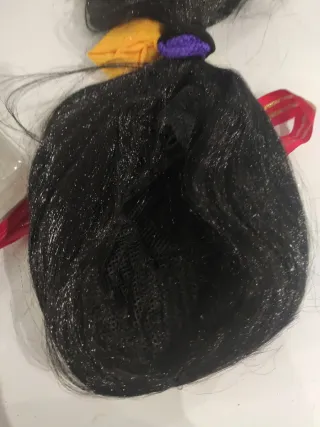 Peluca Negra Indio/Gastón - Party Fiesta