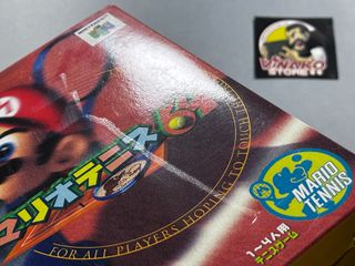 Mario Tennis 64 Nintendo 64 NTSC-J Reg.card