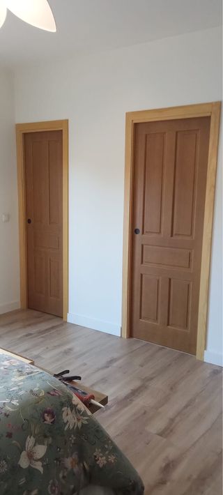 Puertas Madera Pino Maciza Nueva