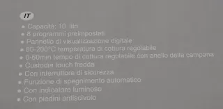 Friggitrice 10 Lt Crema