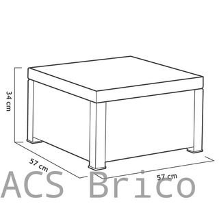 Muebles Jardín Evo Confort Grafito