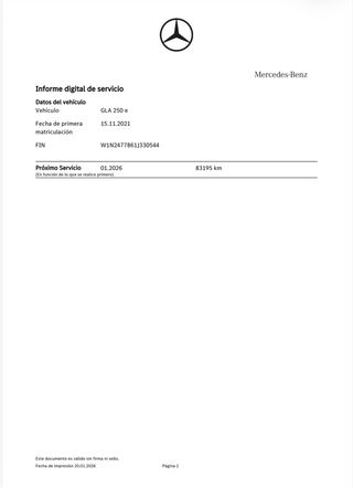 Mercedes-Benz GLA (H247) 2021