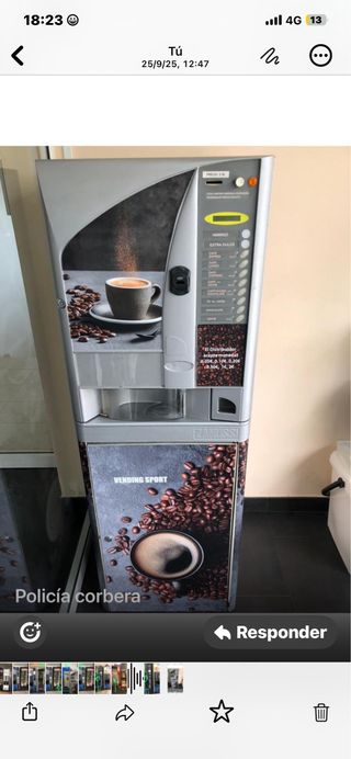 Máquina de café Zanussi