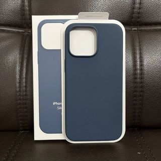 Funda iPhone 15 Pro Silicona MagSafe Azul Tormenta