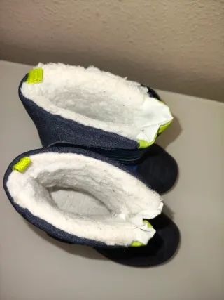 Botas de nieve para niño con luces Talla 24