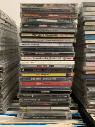 Lote CDs Hip Hop / reggae USA, europa 100 uds