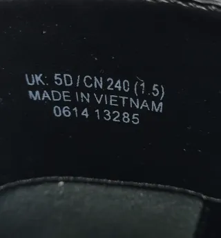 Botas altas Clarks mujer negras