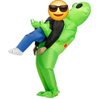 Disfraz Alien Inflable Adulto
