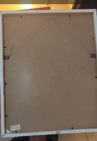 Cuadro Danza Roja Papel Ikea