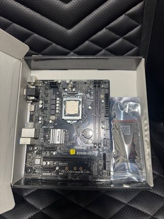 Placa Base ASRock B360M-HDV + CPU