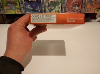 Pokémon Rojo Fuego GBA Caja Original