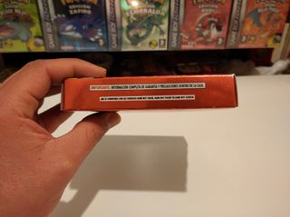 Pokémon Rojo Fuego GBA Caja Original