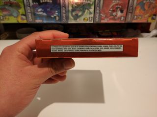Pokémon Rojo Fuego GBA Caja Original
