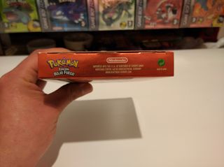 Pokémon Rojo Fuego GBA Caja Original