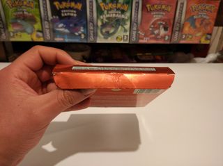 Pokémon Rojo Fuego GBA Caja Original