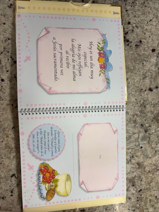 Álbum de Mi Primera Comunión - oro