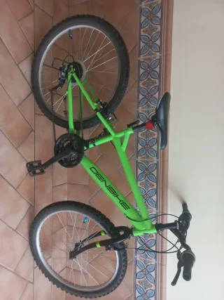 Bicicleta verde DENBIKE