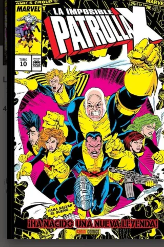 Marvel gold: la imposible patrulla-x