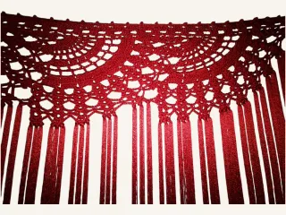 MANTONCILLO CUQUILLO Crochet 100% a mano T S/M