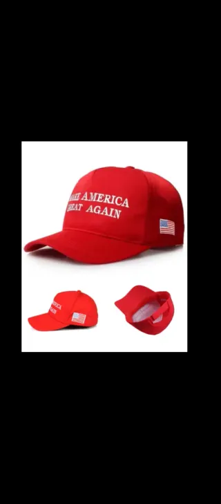 Gorra MAGA Donald Trump Roja