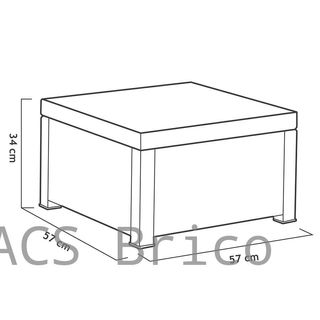 Muebles Jardín Evo Confort Grafito