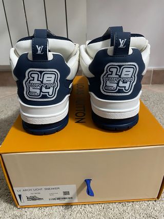 Louis Vuitton Skate Blu/Bianco Taglia 44