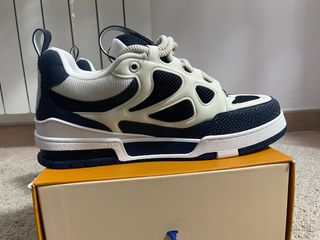 Louis Vuitton Skate Blu/Bianco Taglia 44
