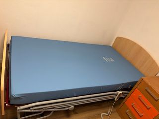 Cama Articulada Eléctrica+Colchón+2 Barandillas