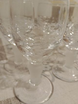 Set 6 Bicchieri Vetro Robusto