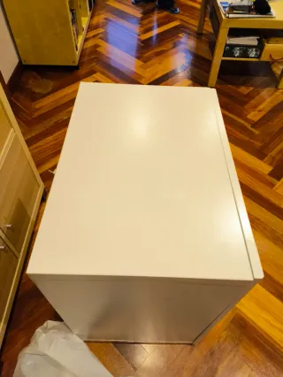 Módulo Besta Blanco y Madera