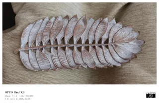 Bandeja decorativa hoja