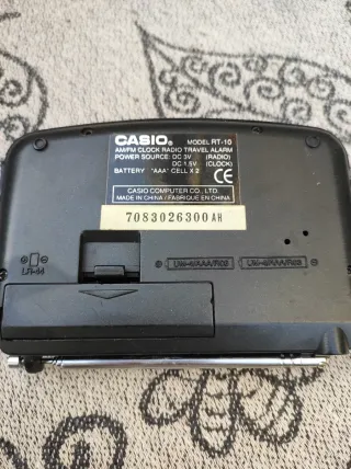 Radio Casio Portátil AM/FM