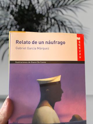 Libro Relato de un náufrago Gabriel Garcia Marquez