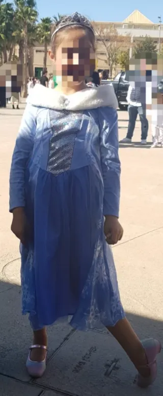 Disfraz Elsa Frozen niña H&M talla 8-10 años