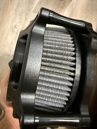 Filtro Aire Alto Flujo Harley Davidson Negro