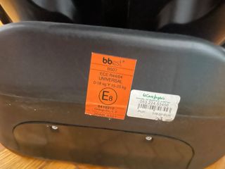 Silla de coche para bebé (4 años)