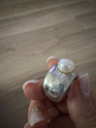Anillo Tous Plata Perla