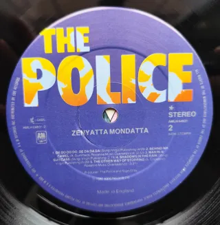 LP 1980 🇬🇧 THE POLICE - ZENYATTA MONDATTA