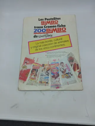 Álbum Zoobimbo Disney Cromos Colección 130