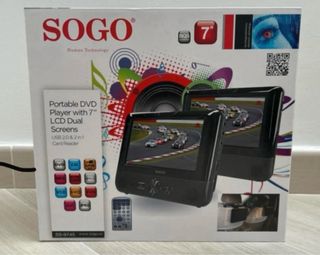 Reproductor DVD Portátil SOGO 7 Dual Screen
