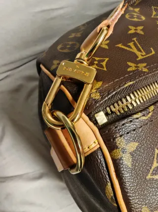 Louis Vuitton Keepall 60 Bandolera Marrón