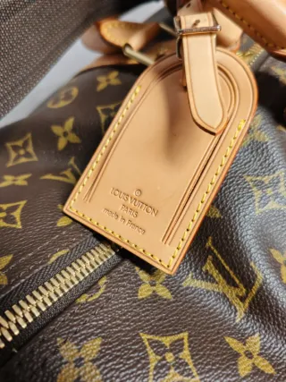 Louis Vuitton Keepall 60 Bandolera Marrón