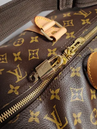 Louis Vuitton Keepall 60 Bandolera Marrón