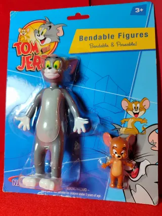 Figuras Tom y Jerry Bendables